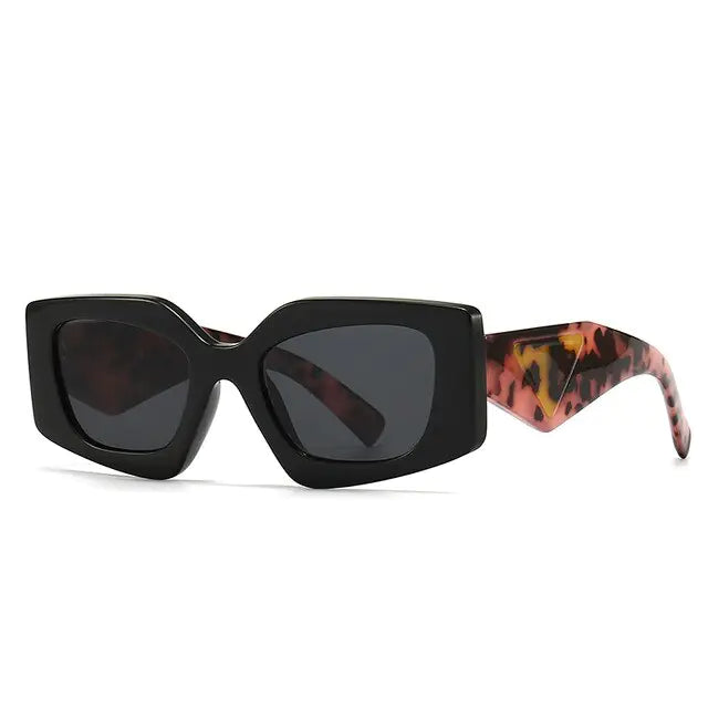 Woah!!! Retro Rectangular Cat Eye Sunglasses Aura Restored