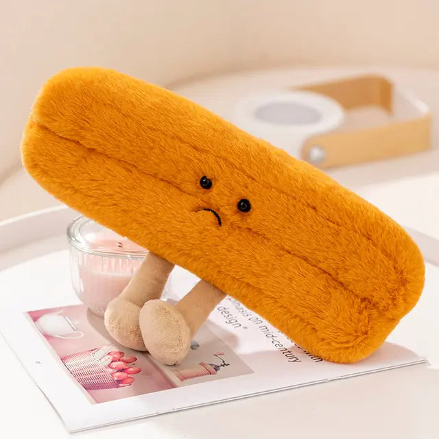 Cartoon Figure Bread Plush Toy Aura Restored