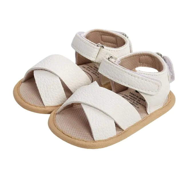 Summer Leather Baby Sandals Anti-Slip Aura Restored