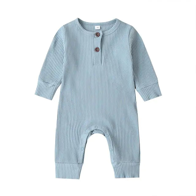 Casual Long Sleeve Baby Romper Aura Restored