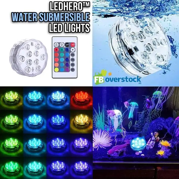 Water Submersible LED Lights Aura Restored