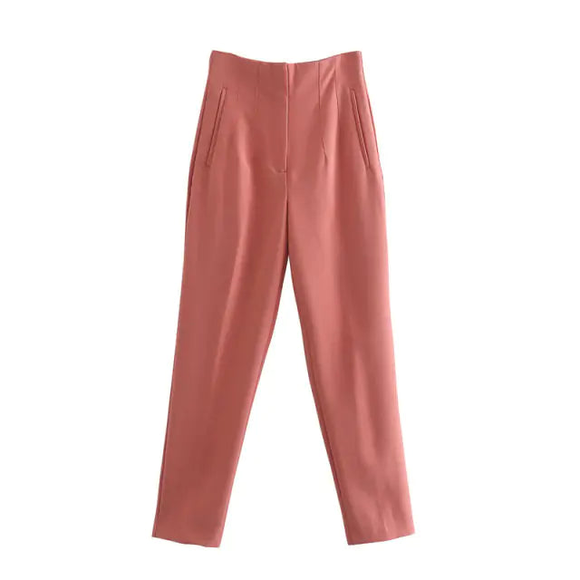 Cosmo Aura High Waist Streetwear Trousers Aura Restored