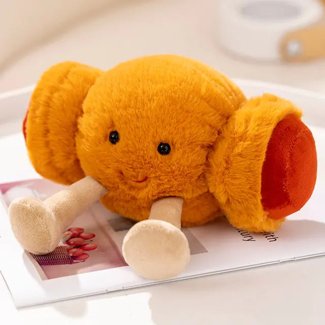 Cartoon Figure Bread Plush Toy Aura Restored