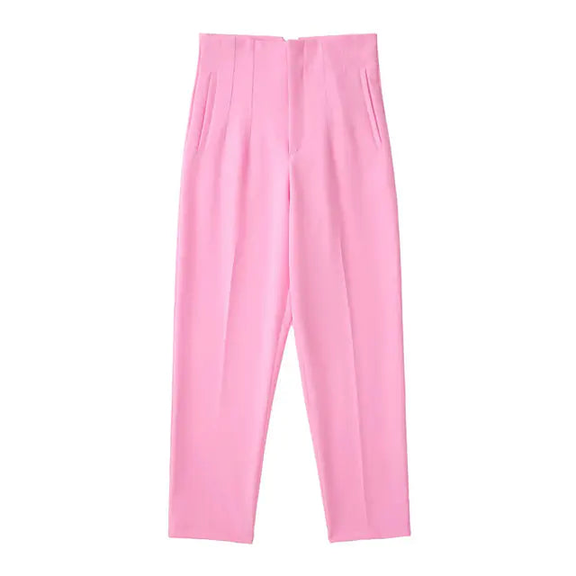 Cosmo Aura High Waist Streetwear Trousers Aura Restored