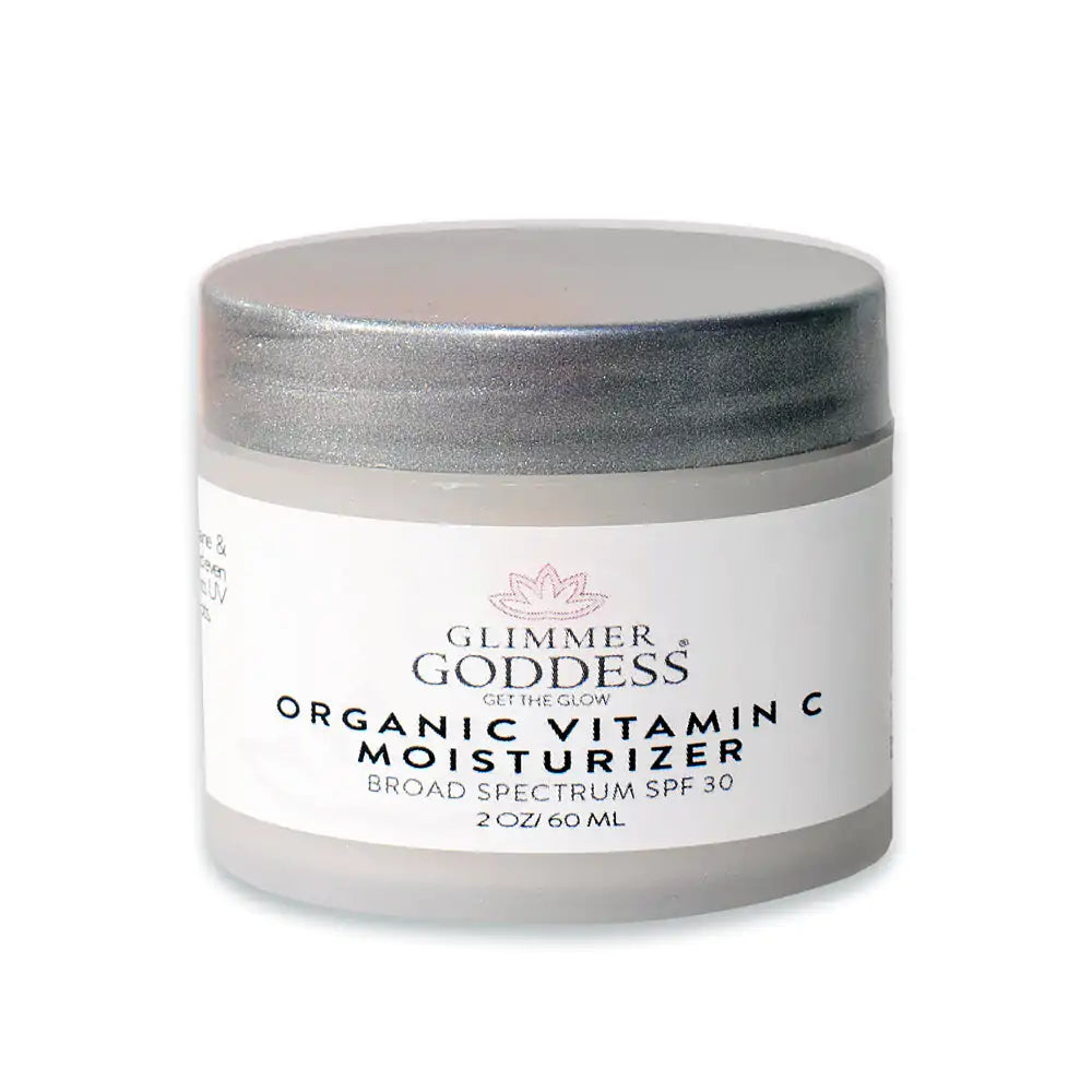 Organic Vitamin C Face Cream SPF 30 - Brightens and Tightens Skin Aura Restored