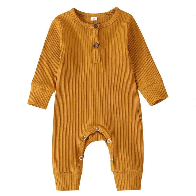 Casual Long Sleeve Baby Romper Aura Restored