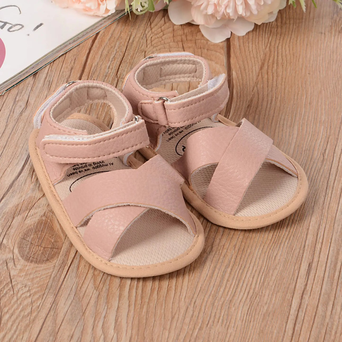 Summer Leather Baby Sandals Anti-Slip Aura Restored