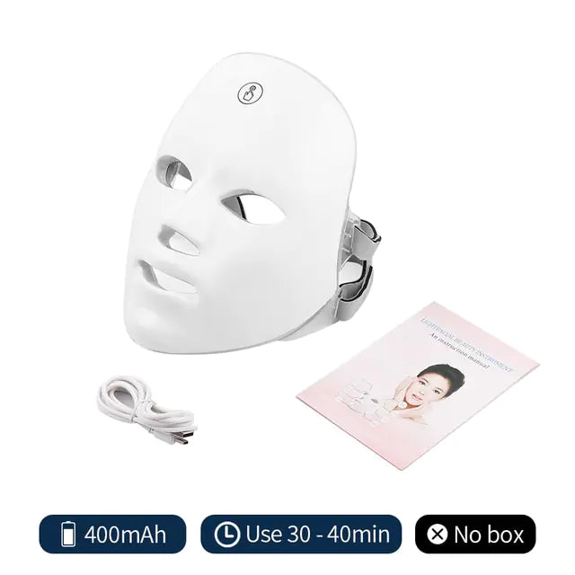 TAA USB Charge LED Facial Mask Aura Restored