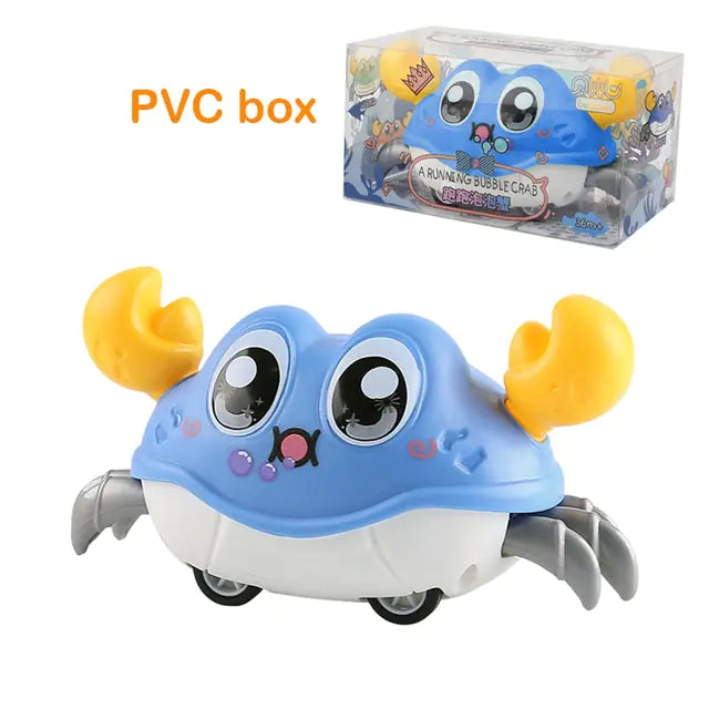 Interactive Crawling Crab Baby Toy Aura Restored