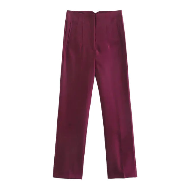 Cosmo Aura High Waist Streetwear Trousers Aura Restored