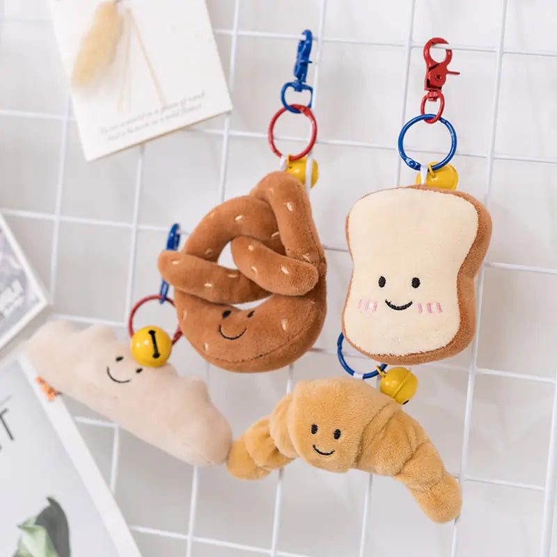 Cartoon Figure Bread Plush Toy Aura Restored