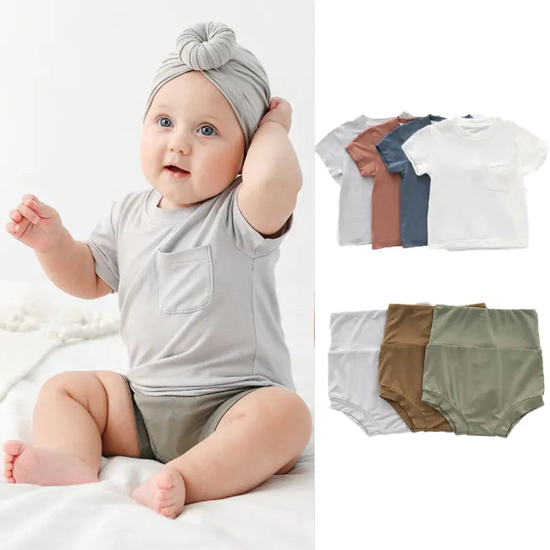 Bamboo Fiber Baby Summer Set Aura Restored