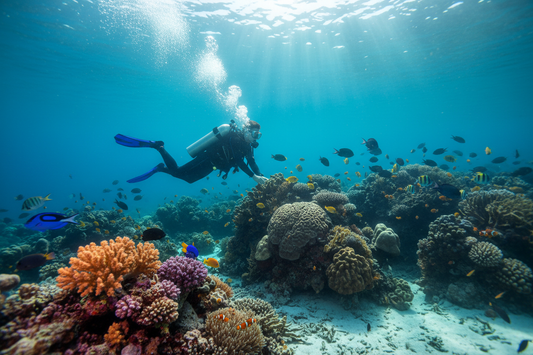 tropical scuba diving