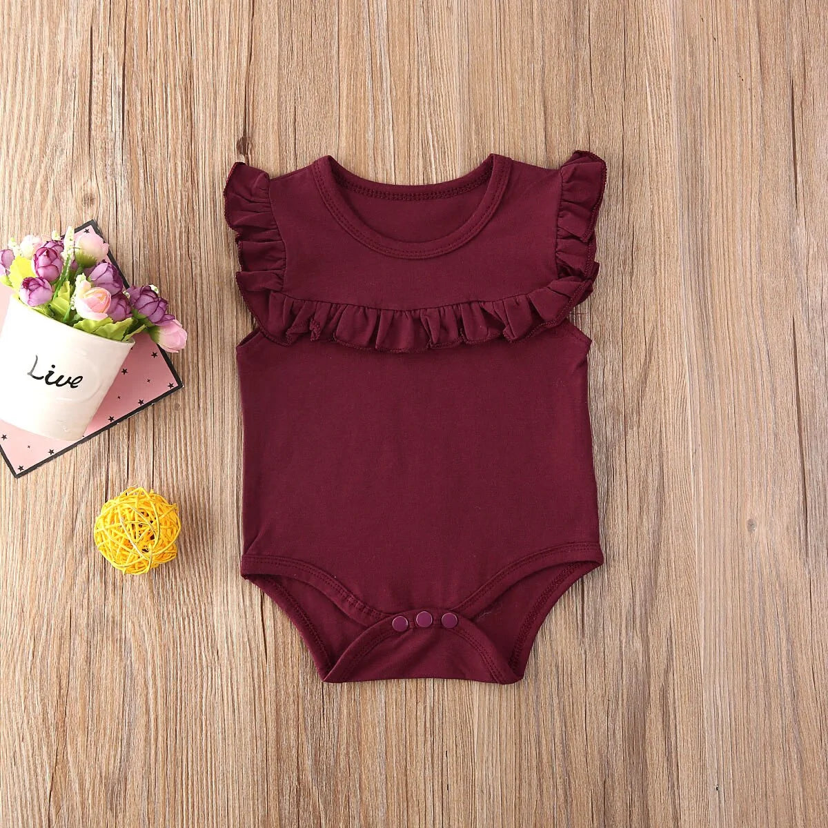 Newborn Baby Girl Sunsuit Outfit Aura Restored