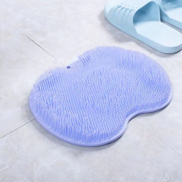 TAA Bath Mat Back Massage Silicone Brush Aura Restored