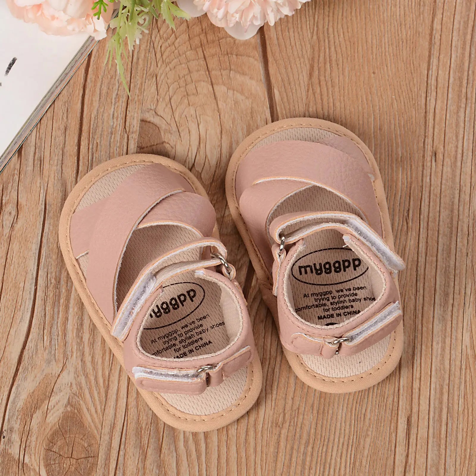 Summer Leather Baby Sandals Anti-Slip Aura Restored