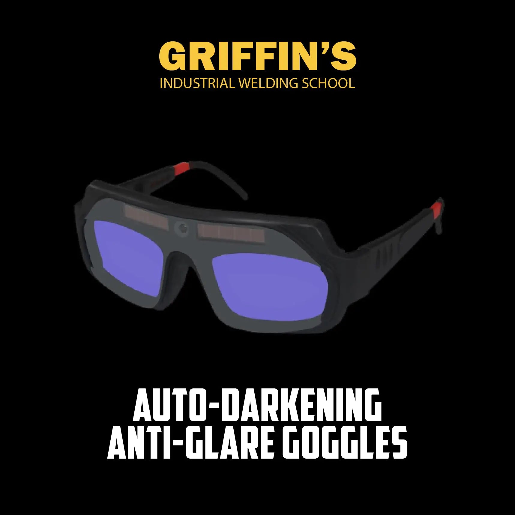 Aura Welding Auto-Darkening Anti-Glare Goggles Aura Restored