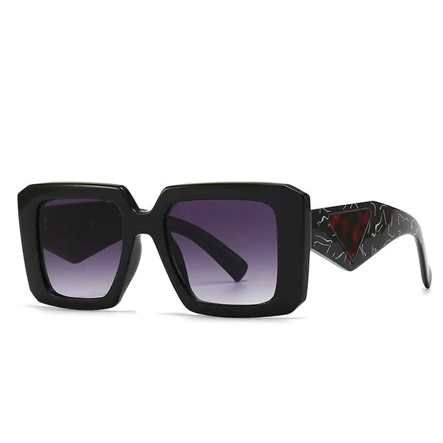 Woah!!! Retro Rectangular Cat Eye Sunglasses Aura Restored