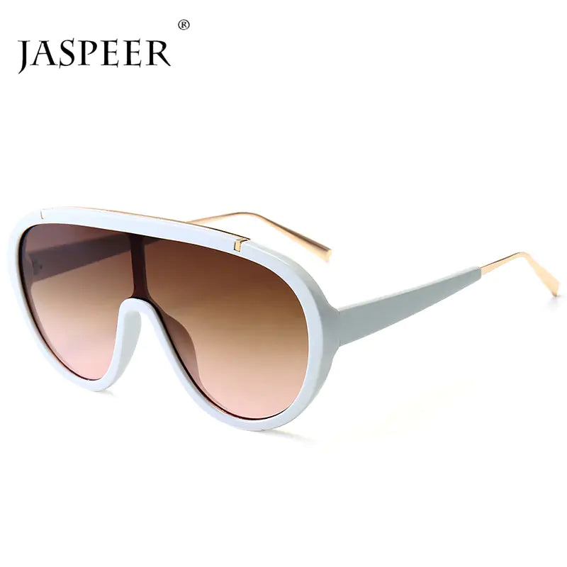 Kryssable Collection Jaspeer UV400 Oversized Sunglasses Aura Restored