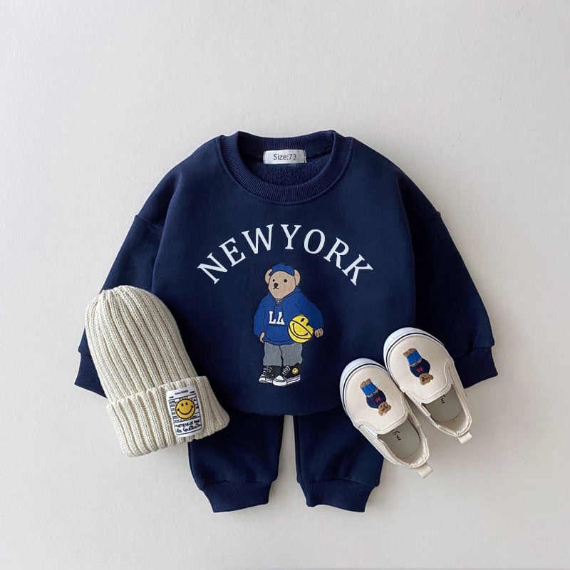 For the Kids Baby Casual Hoodie and Pants Set Aura Restored