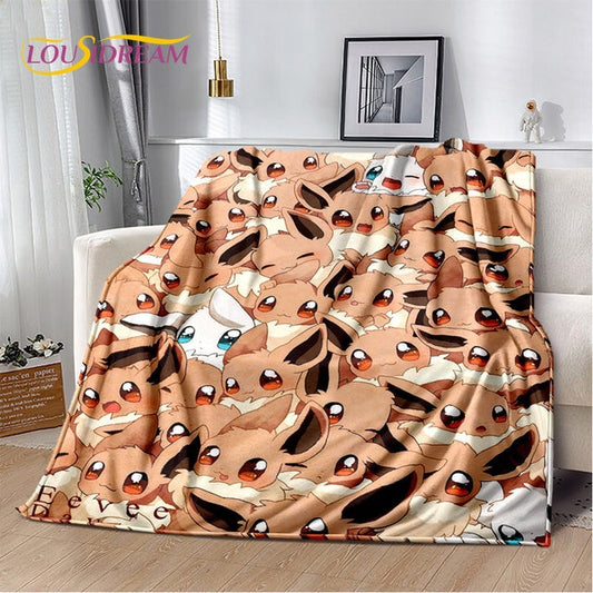 Pokemon Soft Plush Blanket Aura Restored