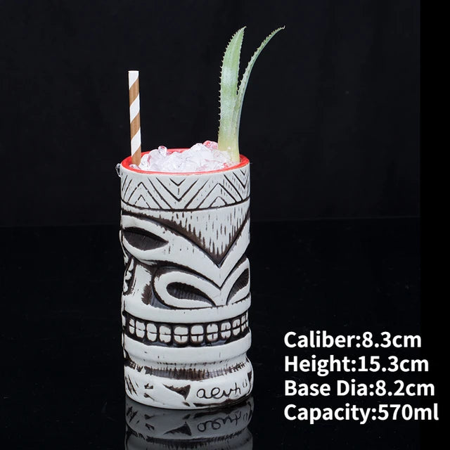 Whoa!!! Hawaii Ceramic Tiki Mugs Aura Restored