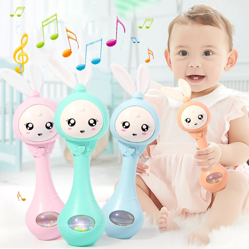 For the Kids Baby Music Flashing Rattle Aura Restored