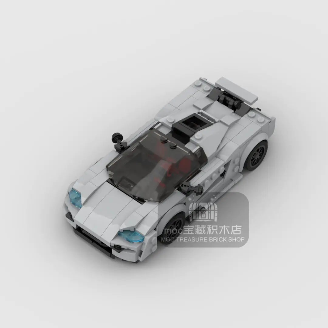 Racer KAI Koenigsegg CC850 Racer Sports Car Garage Toys Aura Restored