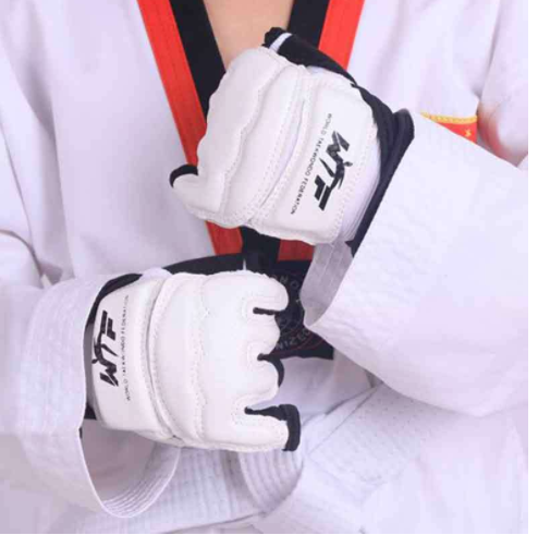 Athletic Aura Half Finger Kids Children Karate Boxing Gloves Aura Restored