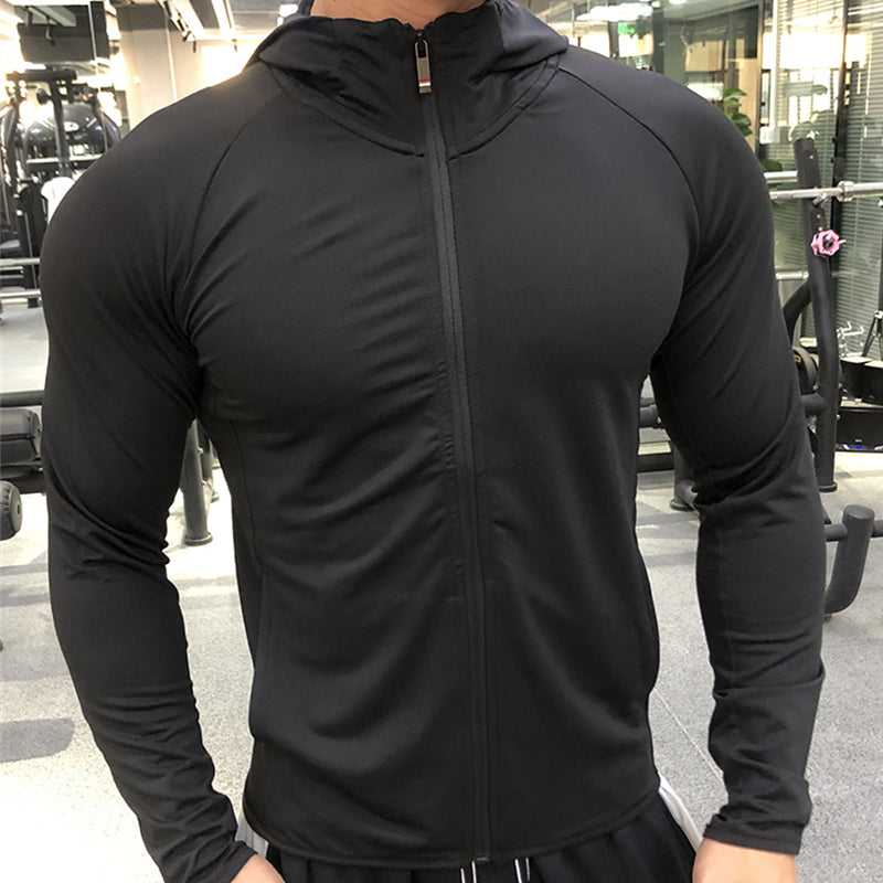 Push it fitness Men Sports Hoodie Aura Restored