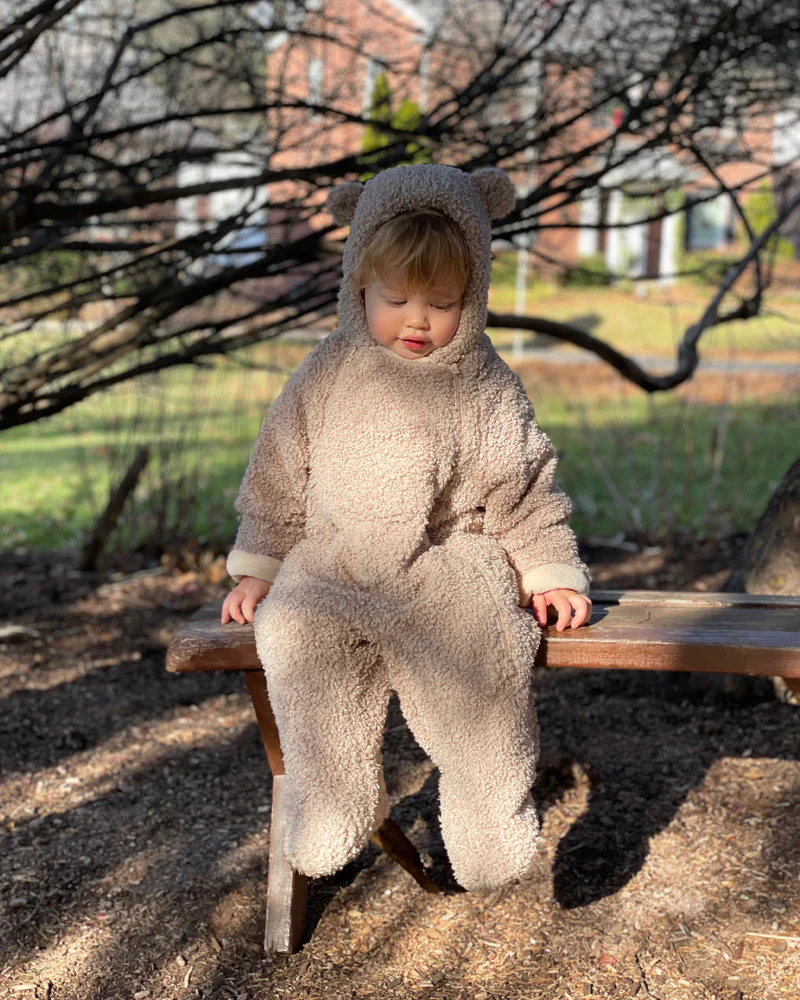 Baby Aura Bear Jumpsuit Aura Restored