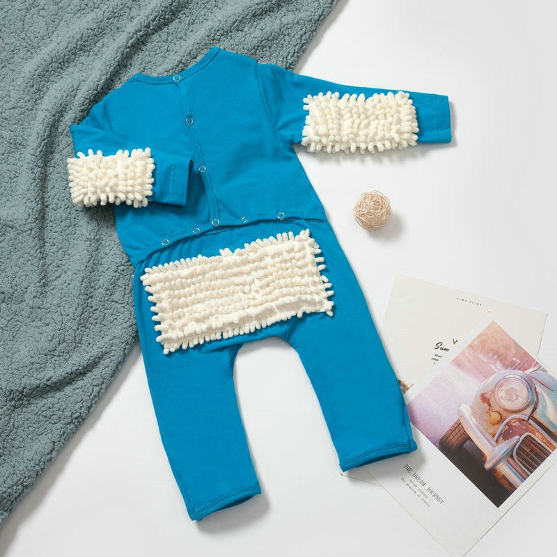 For the Kids Baby Mop Romper Aura Restored