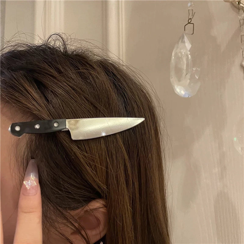 Wendigo Knife Hair Clips Aura Restored