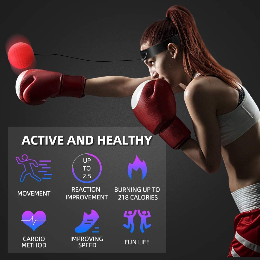 Push it fitness Boxing Reflex Speed Punch Ball Aura Restored