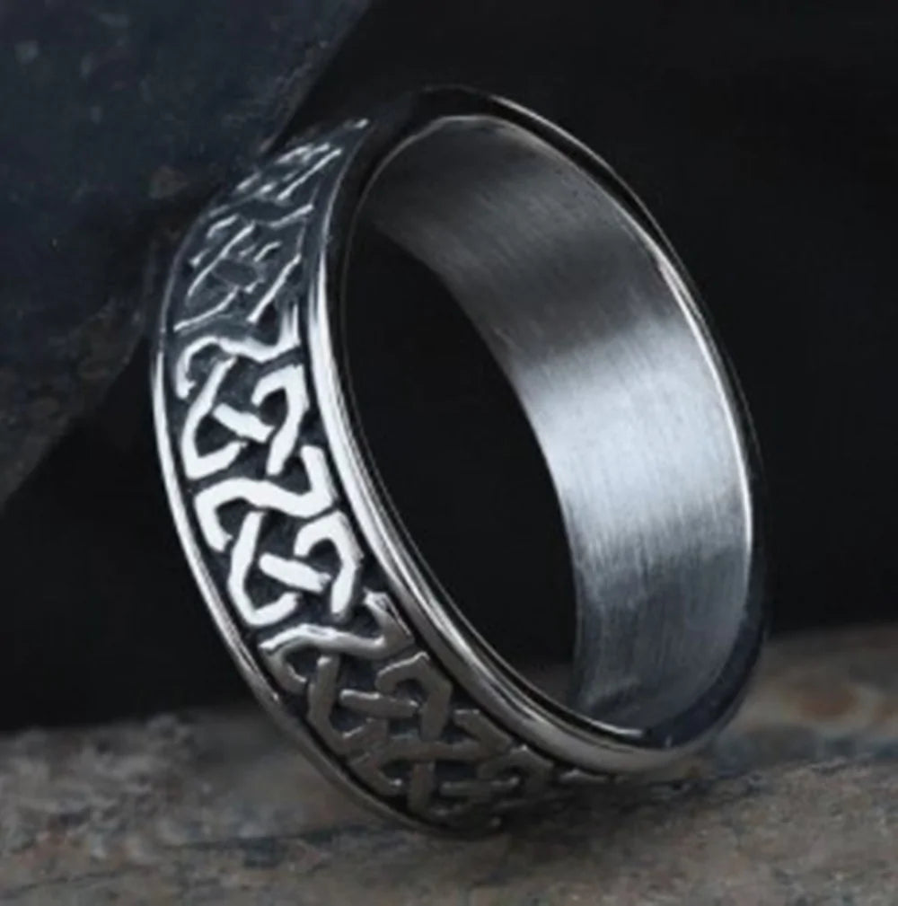 Decorate U Viking Stainless Steel Ring Aura Restored