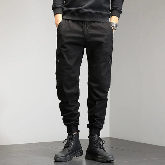 Guy Aura Multi-Pocket Casual Pants Aura Restored