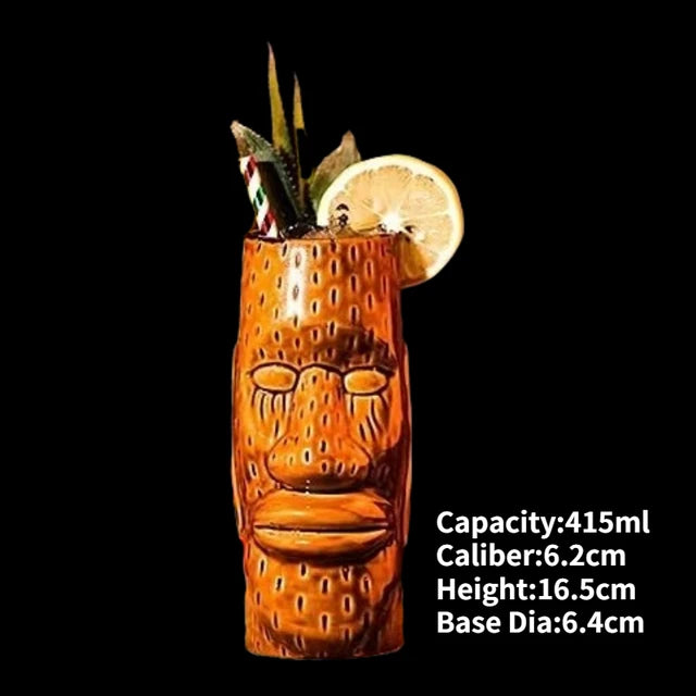 Whoa!!! Hawaii Ceramic Tiki Mugs Aura Restored