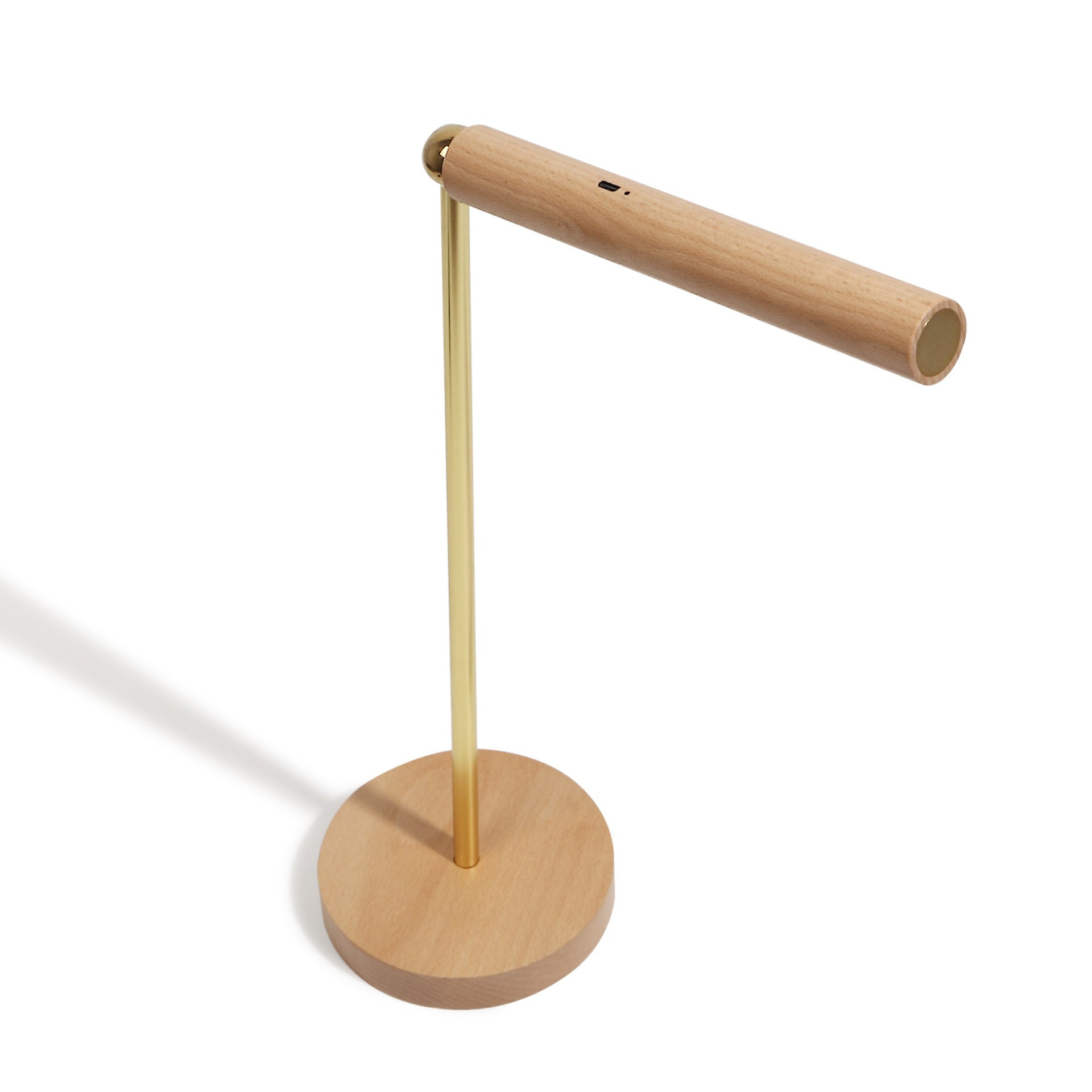 The Department Minimalist Wooden Desk Lamp Aura Restored