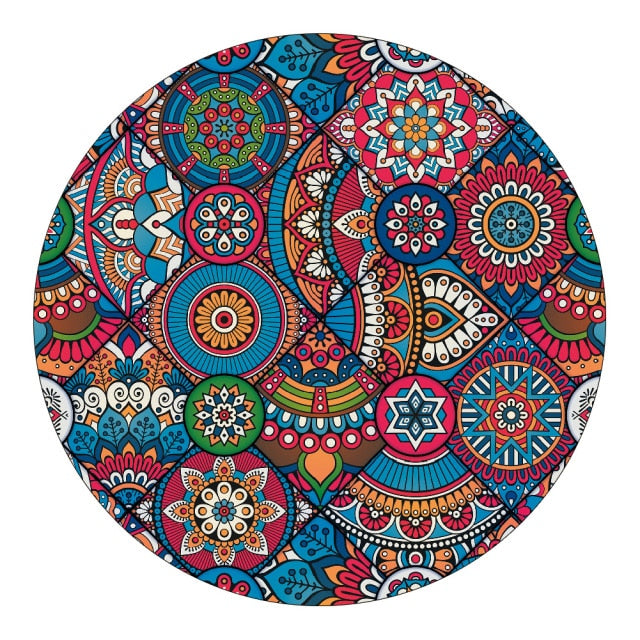 TAA Mandala-Style Rug Kryssable Collection Aura Restored