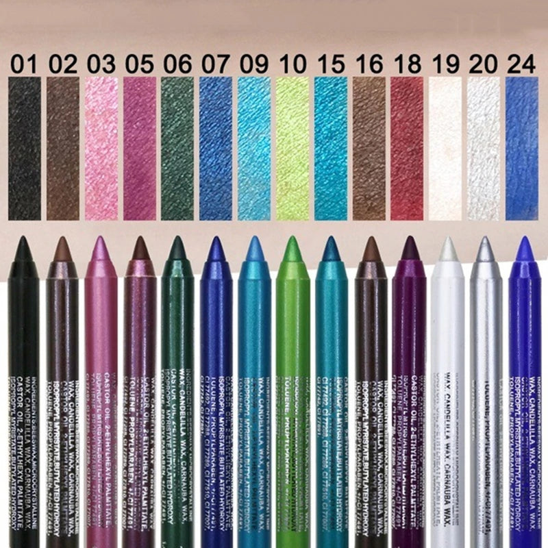 Woah!!! 14 Colors Long-lasting Eye Liner Aura Restored