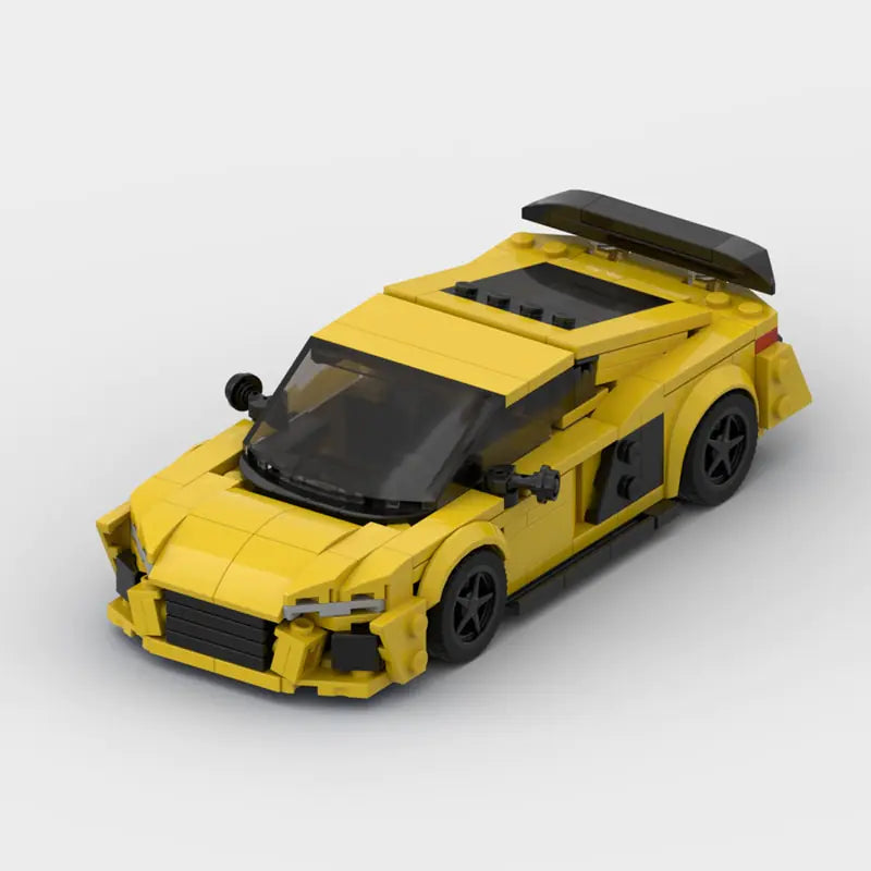 Racer KAI Supercar R8 Racer Brick Car Toys Aura Restored