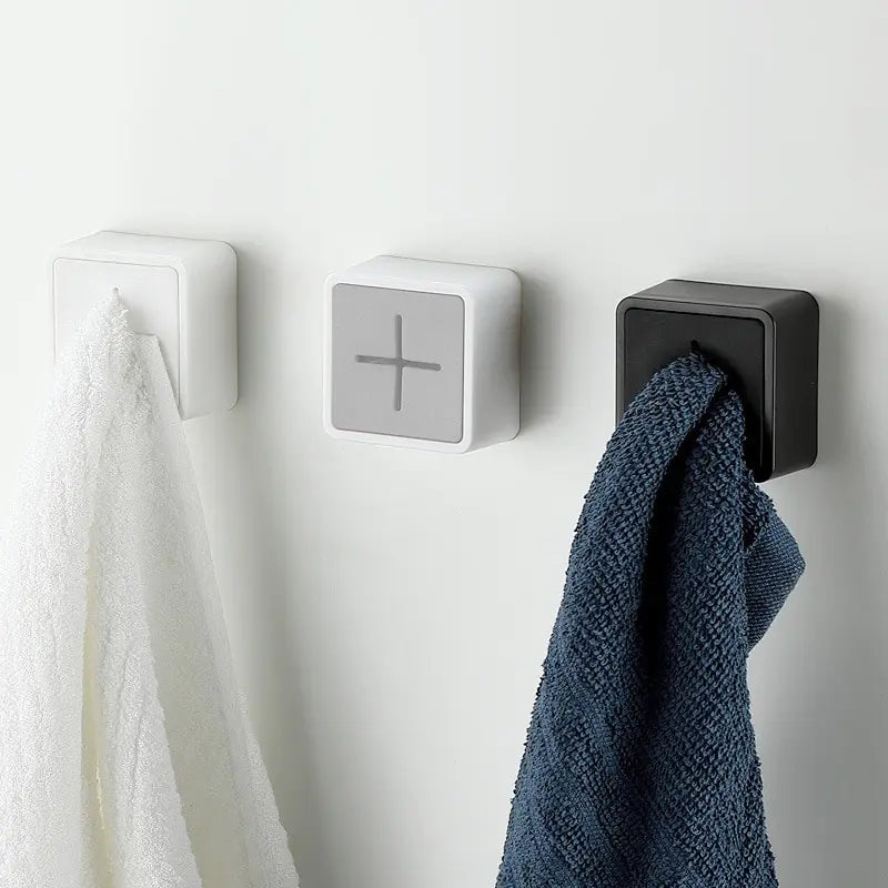 TAA Punch Free Bathroom Towel Holder Aura Restored