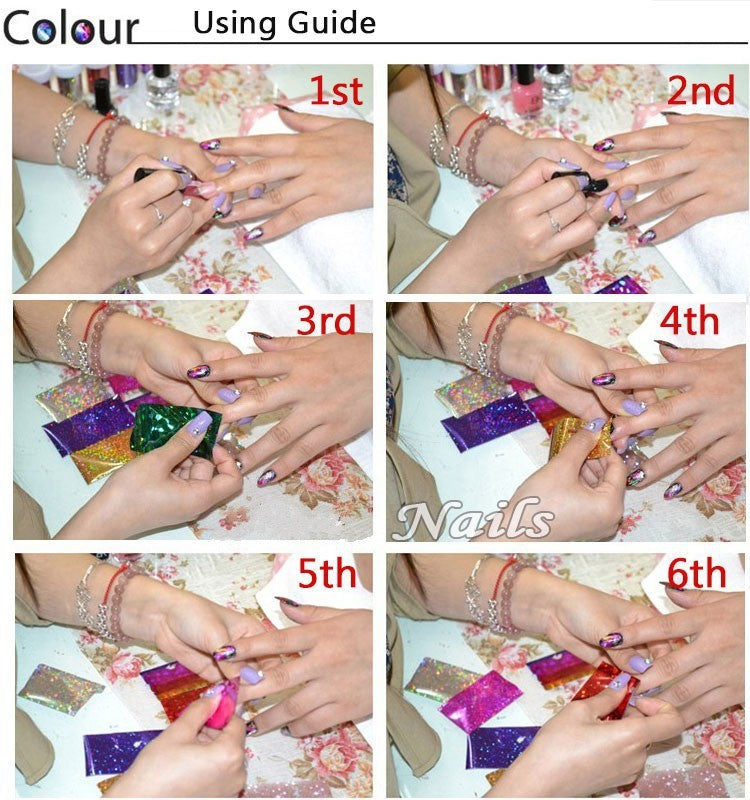 Style U Nail Art Stickers Aura Restored