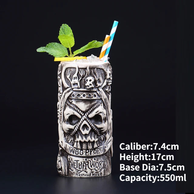 Whoa!!! Hawaii Ceramic Tiki Mugs Aura Restored