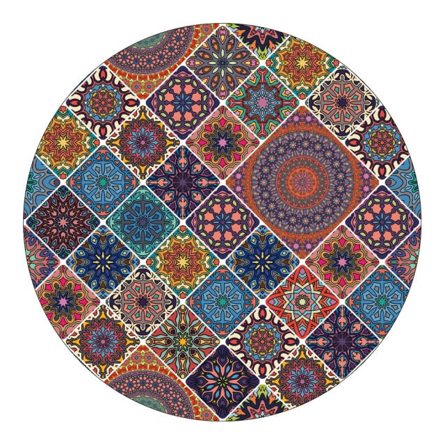 TAA Mandala-Style Rug Kryssable Collection Aura Restored