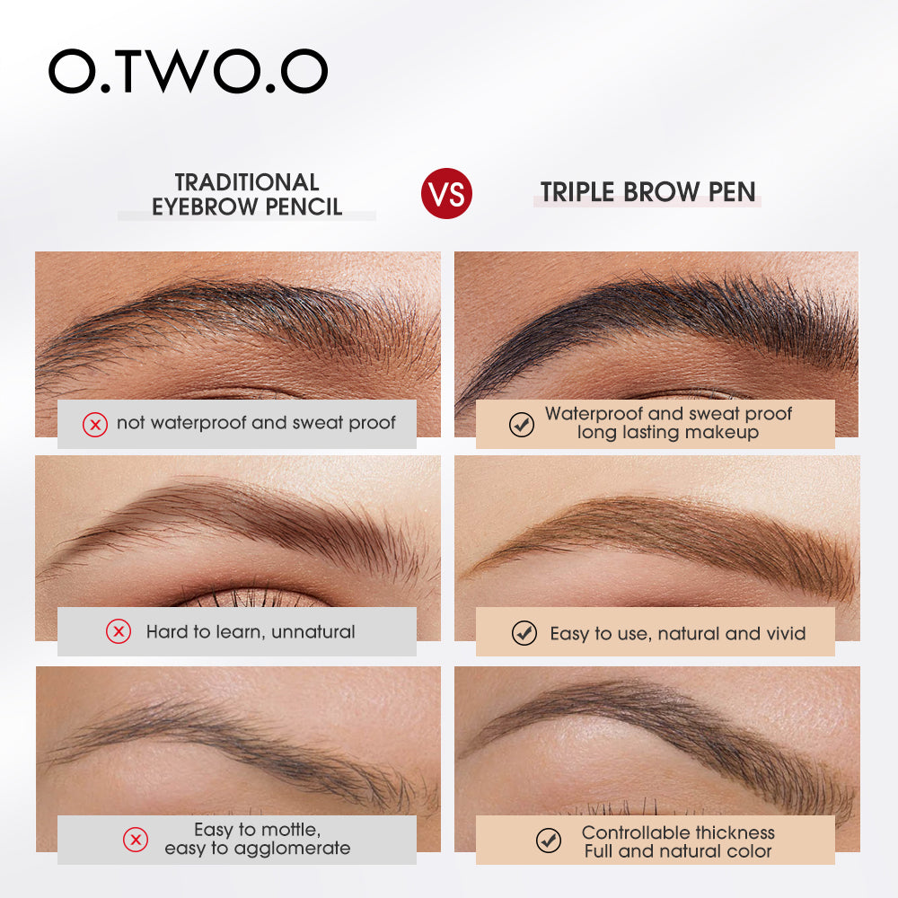 O.Two.O Waterproof Eyebrow Pencil Aura Restored