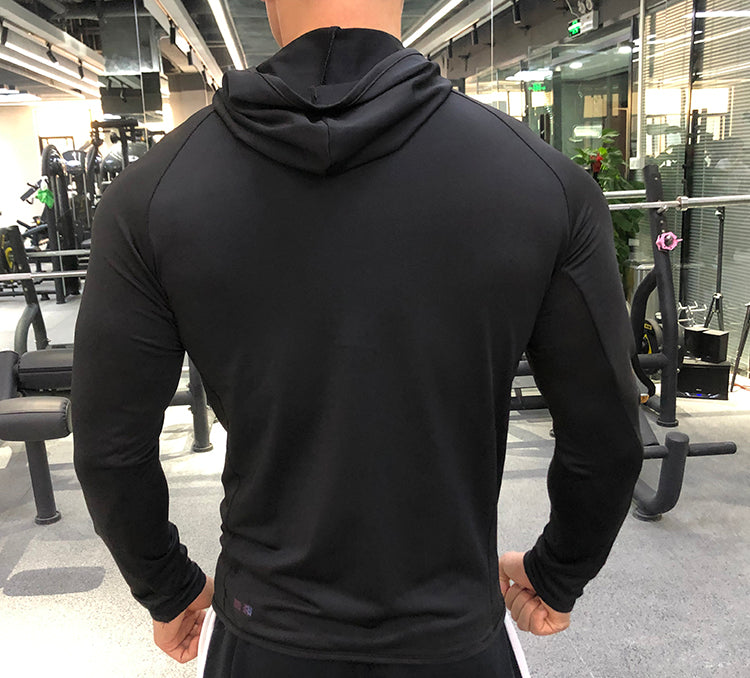 Push it fitness Men Sports Hoodie Aura Restored