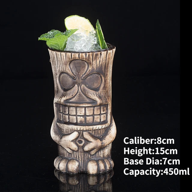 Whoa!!! Hawaii Ceramic Tiki Mugs Aura Restored