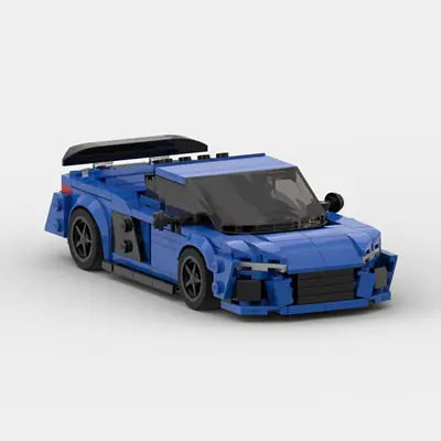 Racer KAI Supercar R8 Racer Brick Car Toys Aura Restored