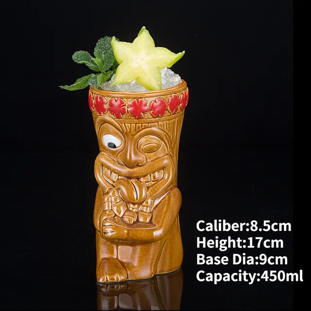 Whoa!!! Hawaii Ceramic Tiki Mugs Aura Restored